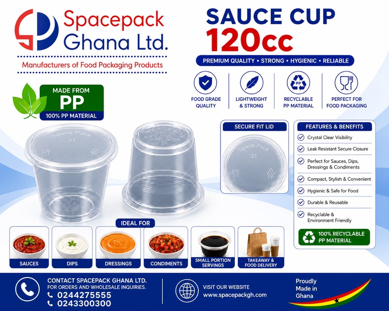 Sauce Cup 120cc