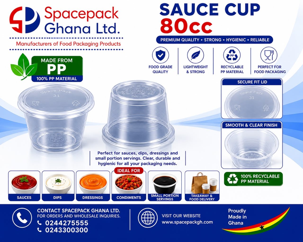 Sauce Cup 80cc