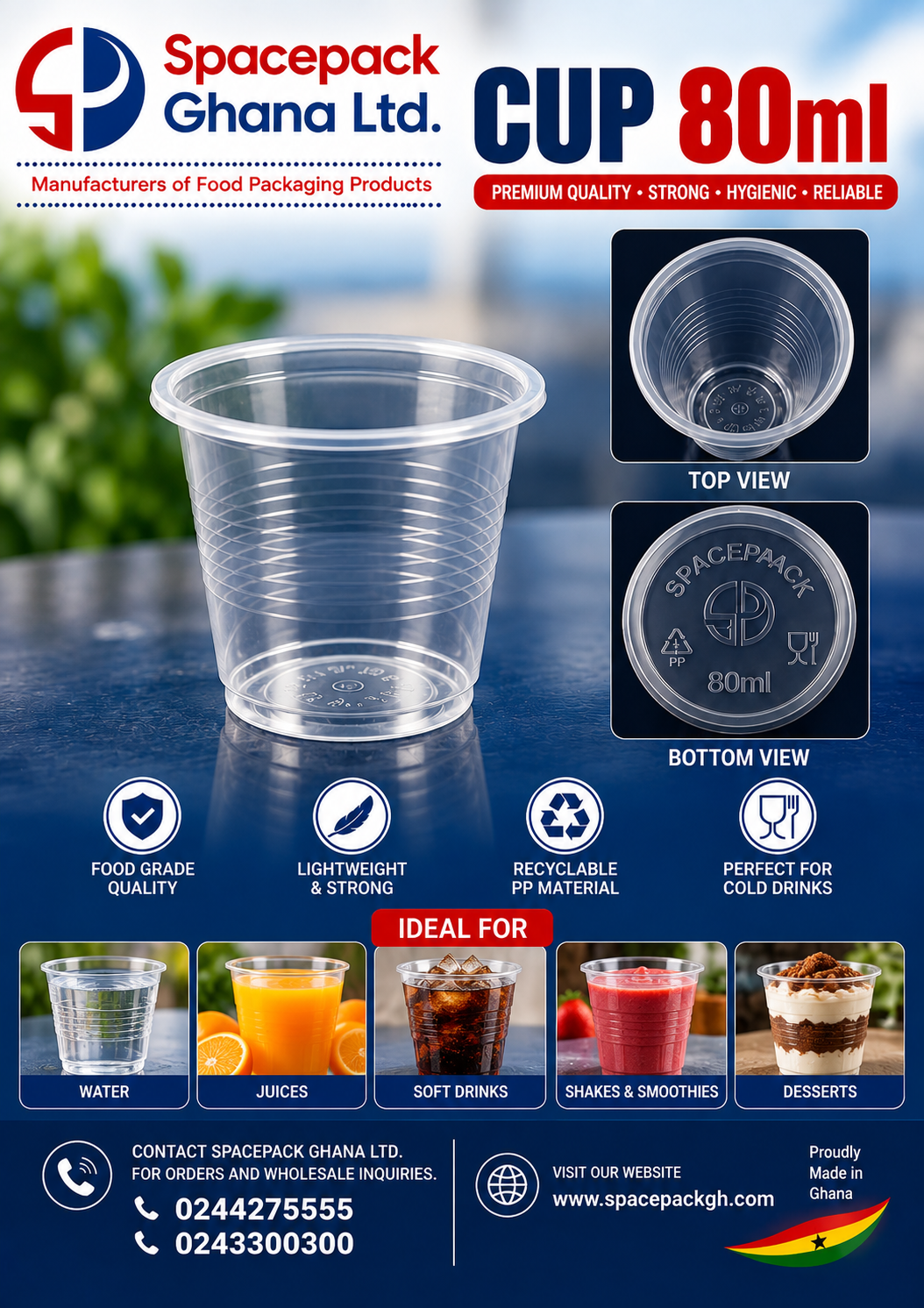 Cup 80 ML