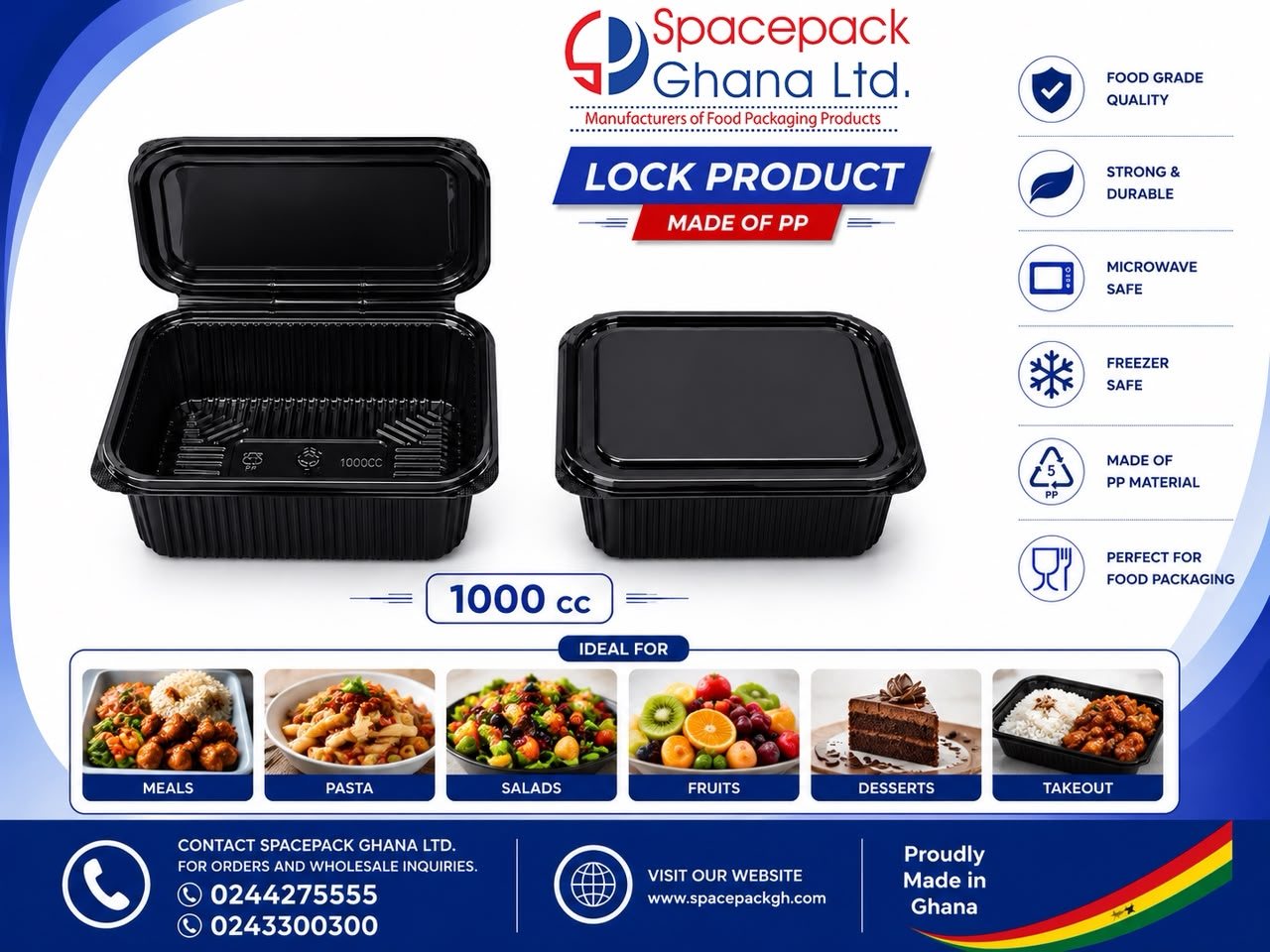 Lock Container 1000cc